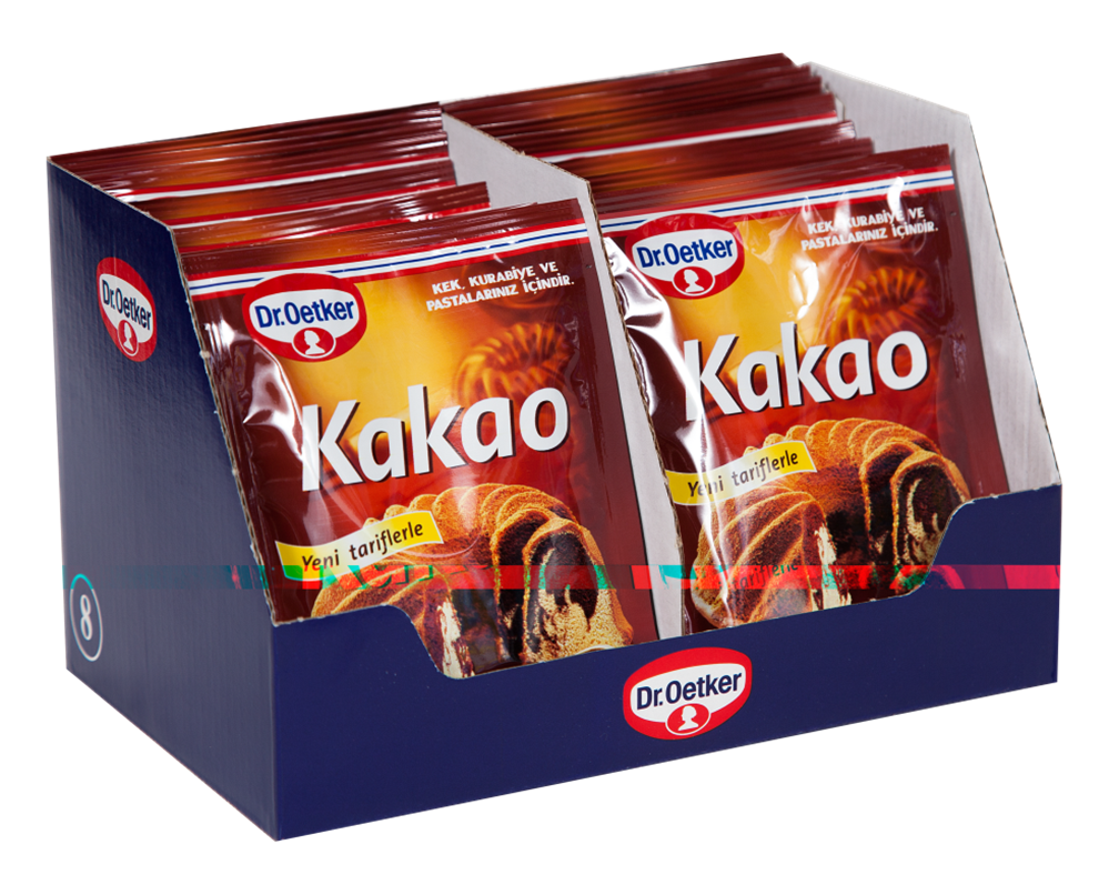 Dr. Oetker Pure Unsweetened Cocoa Powder, 2x25g Packs