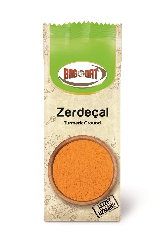Bagdat Premium Ground Turmeric Spice - 70g Jar