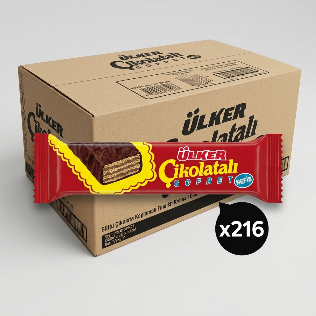 Chocolate Covered Wafers 36g - 1 Pallet, 40 Boxes