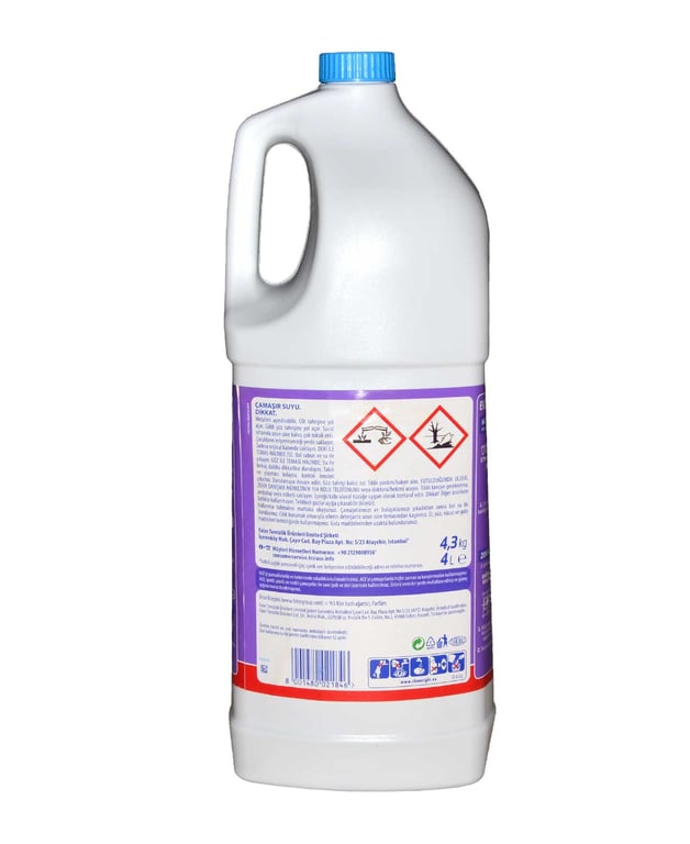 Ace Lavender Laundry Bleach - 4 Liter Bottle for Deep Cleaning - Aladdin Business