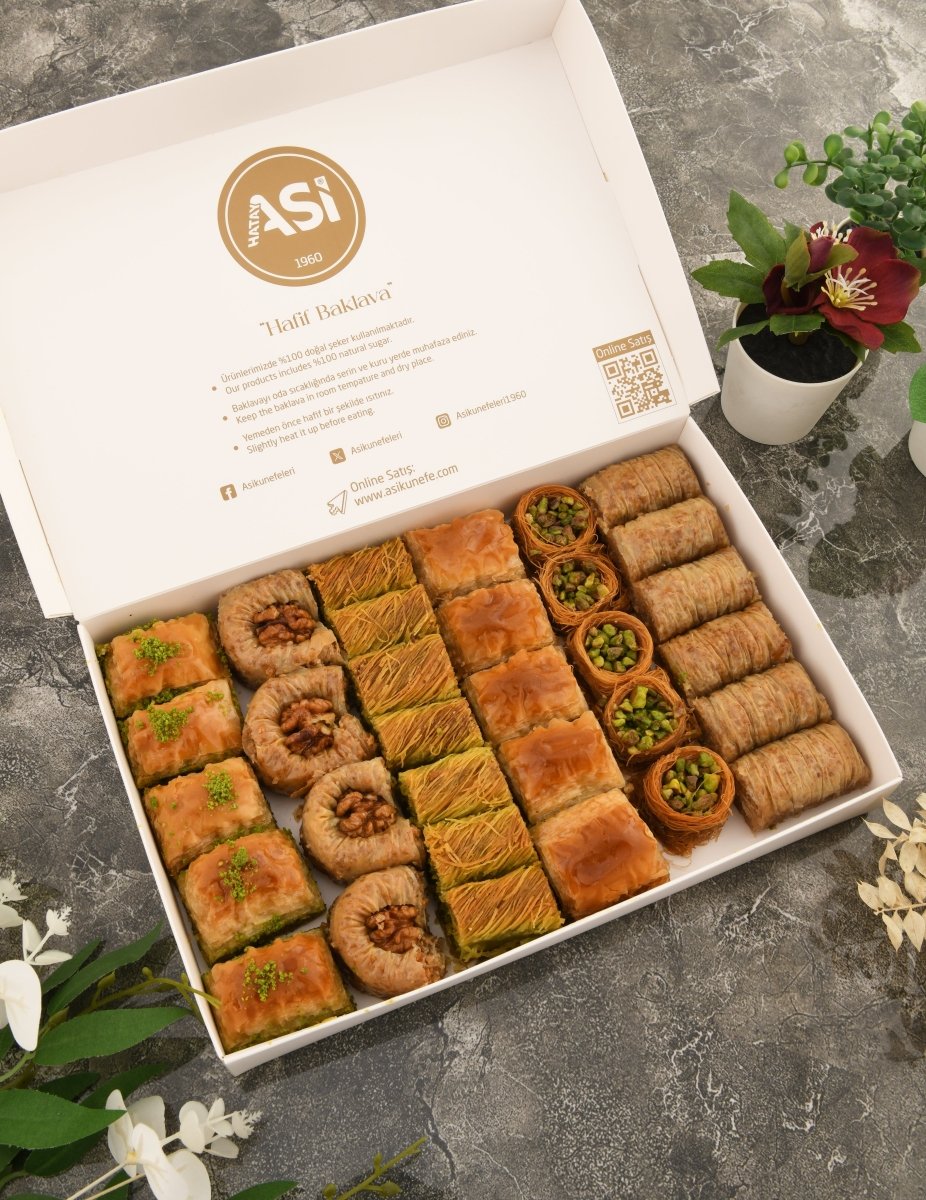 Asi | Gourmet Assorted Baklava with Pistachio and Walnut - Aladdin Business