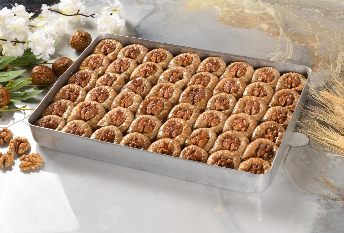 Asi | Nightingale Nest Walnut Baklava Tray - Aladdin Business