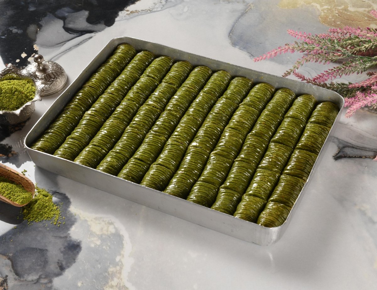 Asi | Pistachio Sarma Baklava Tray - Aladdin Business