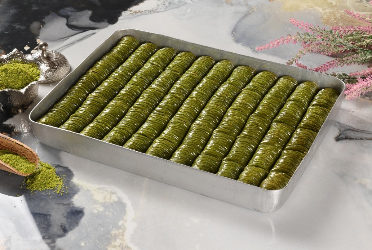 Asi | Pistachio Sarma Baklava Tray - Aladdin Business