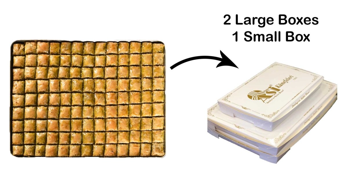 Asi | Special Mini Baklava with Pistachio Tray - Aladdin Business