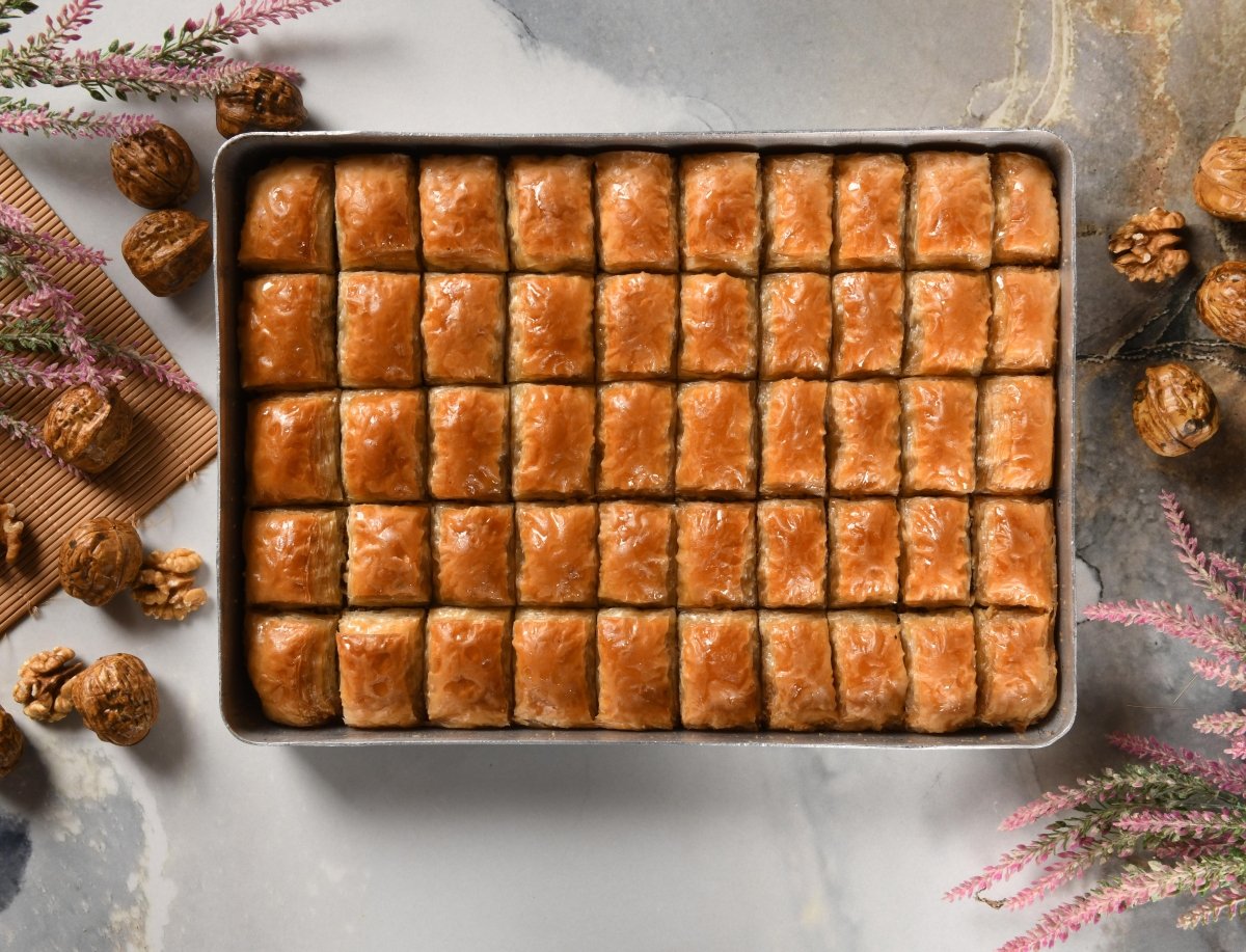 Asi | Walnut Baklava Tray - Aladdin Business