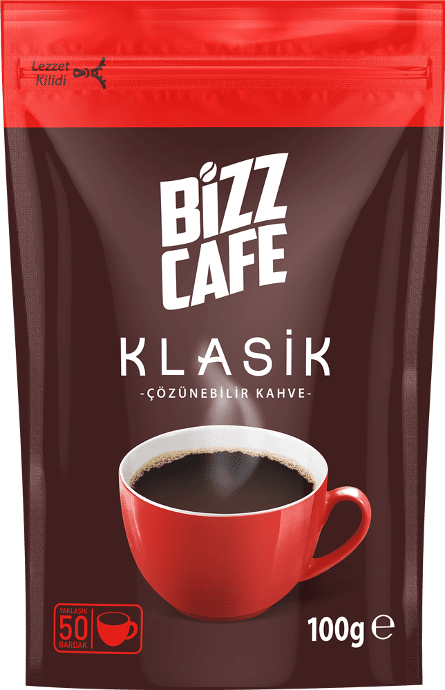 Bizz Cafe Classic Instant Coffee Blend – Smooth Taste 100g - Aladdin Business