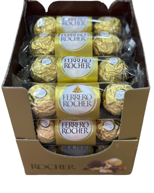 Gourmet Rocher Hazelnut Chocolates - 3 - Piece Gift Pack - Aladdin Business
