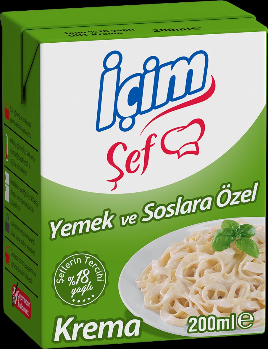 Icim Chef 18% Fat Culinary Cream – 200ml Chef's Pack - Aladdin Business