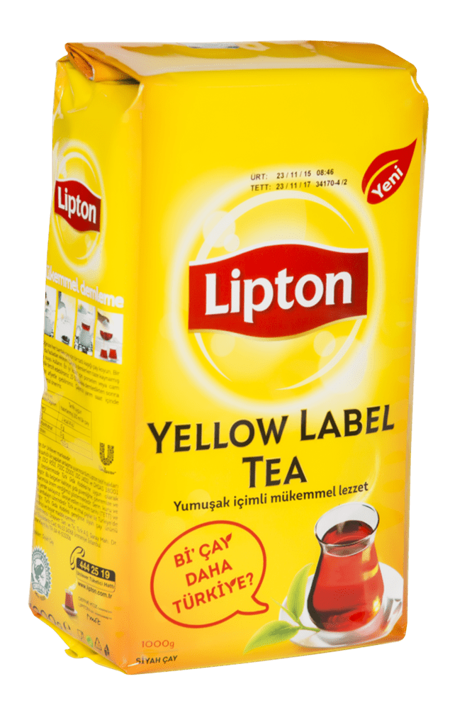 Lipton Yellow Label Turkish Black Tea - 1kg Loose Leaf - Aladdin Business