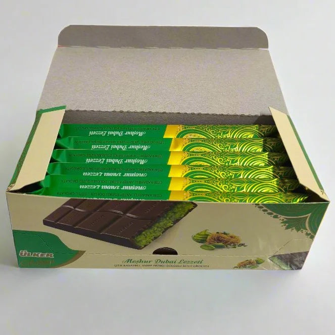 Dubai Chocolate with Antep Pistachio & Crispy Kataifi - 1 Pallet, 140 Cases