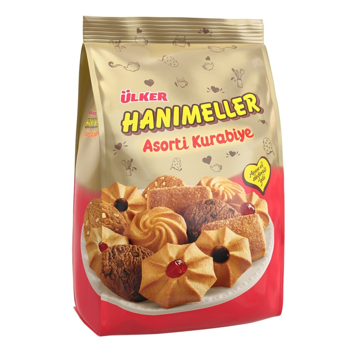 Hanimeller أكياس بسكويت مشكل - 150 جم × 12 كيس