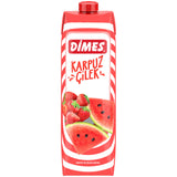 Dimes Watermelon Strawberry Drink 1L - Refreshing Fruit Beverage