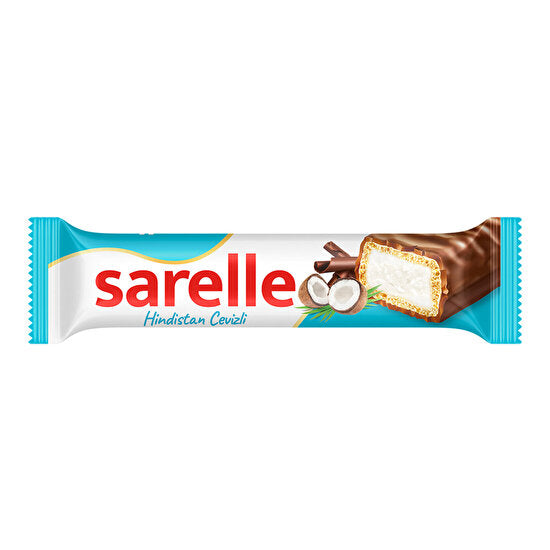 Sarelle Coconut Wafer Bars - Crispy Turkish Treat