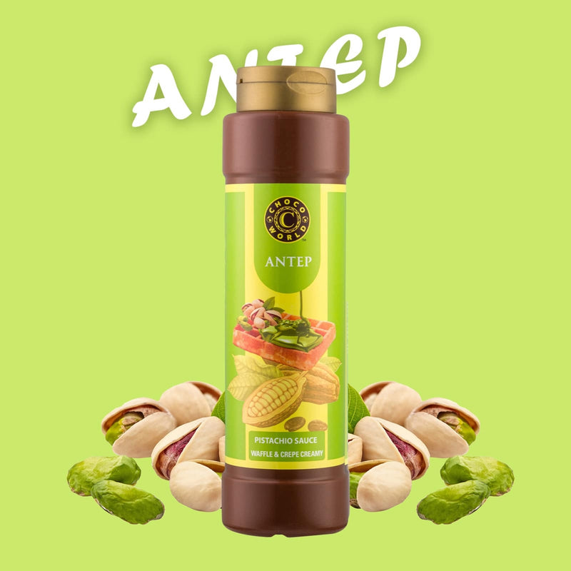 Chocoworld Antep Pistachio Waffle & Crepe Sauce 800g
