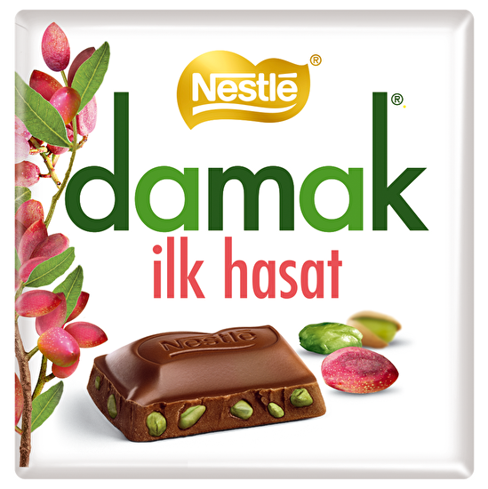 Nestle Damak First Harvest Pistachio Milk Chocolate Bar 60g
