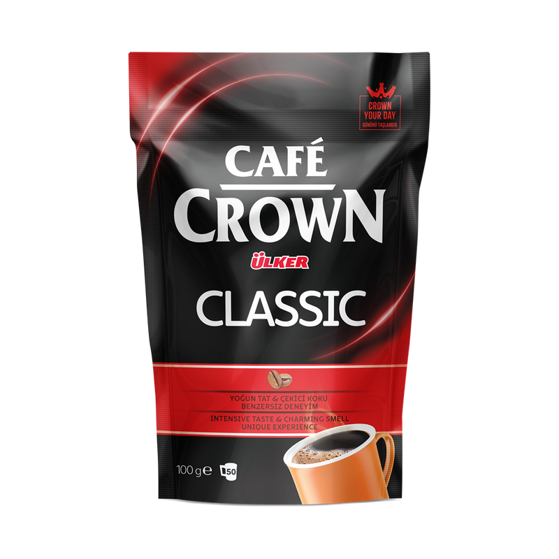 Ulker Cafe Crown Classic Instant Coffee 100g