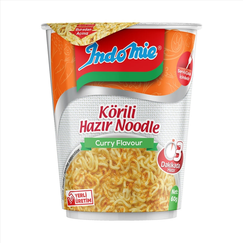 Indomie Instant Curry Flavor Cup Noodles - 60g Ready Meal