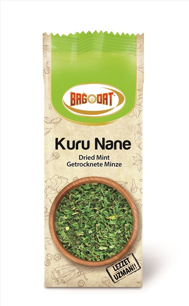 Bagdat Premium Dried Mint Leaves, Aromatic Culinary Spice (30g)
