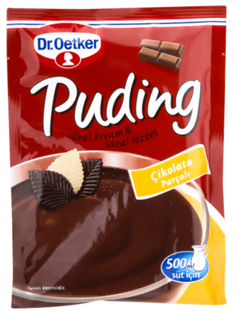 Dr. Oetker Chocolate Chip Pudding Mix 115g - Easy Instant Dessert