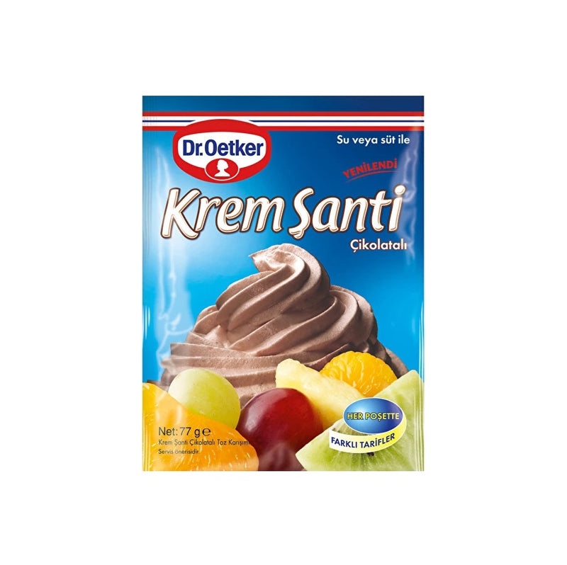 Dr. Oetker Chocolate Whipped Topping Mix, 77g