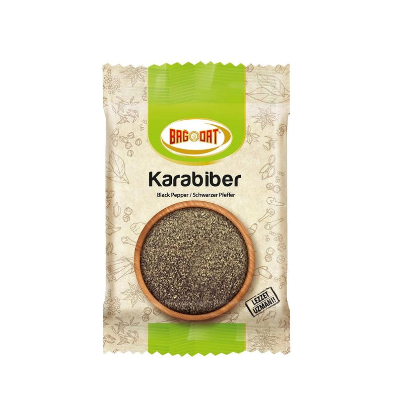 Bagdat Premium Ground Black Pepper, 40g - Authentic Turkish Spice