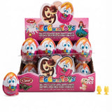 Bonus Toys Plastic Egg Chocolate with Toys (Pink) – 20 g (144 pcs / Case)