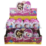 Pink Babies Plastic Egg Chocolate – 20 g (144 pcs / Case)