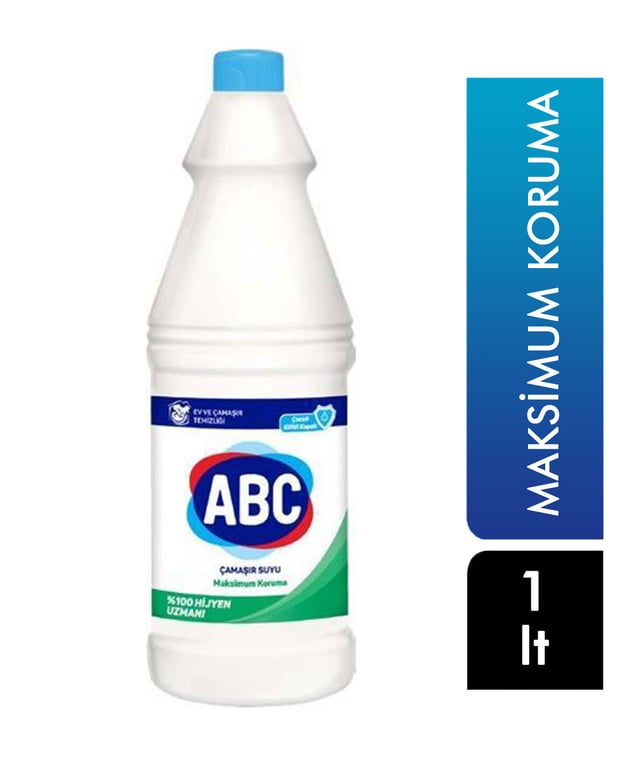 ABC 1 Liter Powerful Laundry Bleach – Deep Cleaning & Germ Protection - Aladdin Business