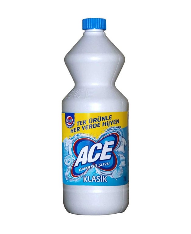 Ace Classic Bleach 1 Liter - Powerful Household & Laundry Disinfectant - Aladdin Business