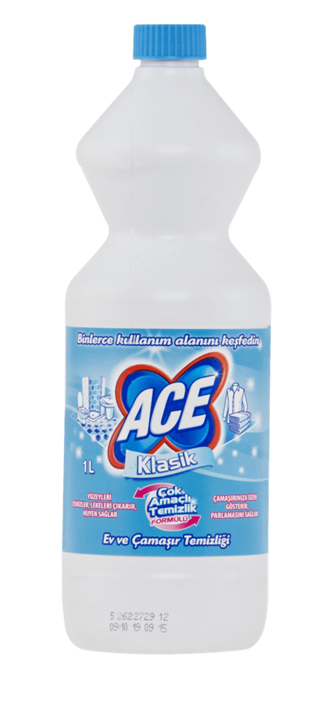 ACE Ultra Concentrated Bleach | Hand & Machine Wash Safe | 1 Liter - Aladdin Business