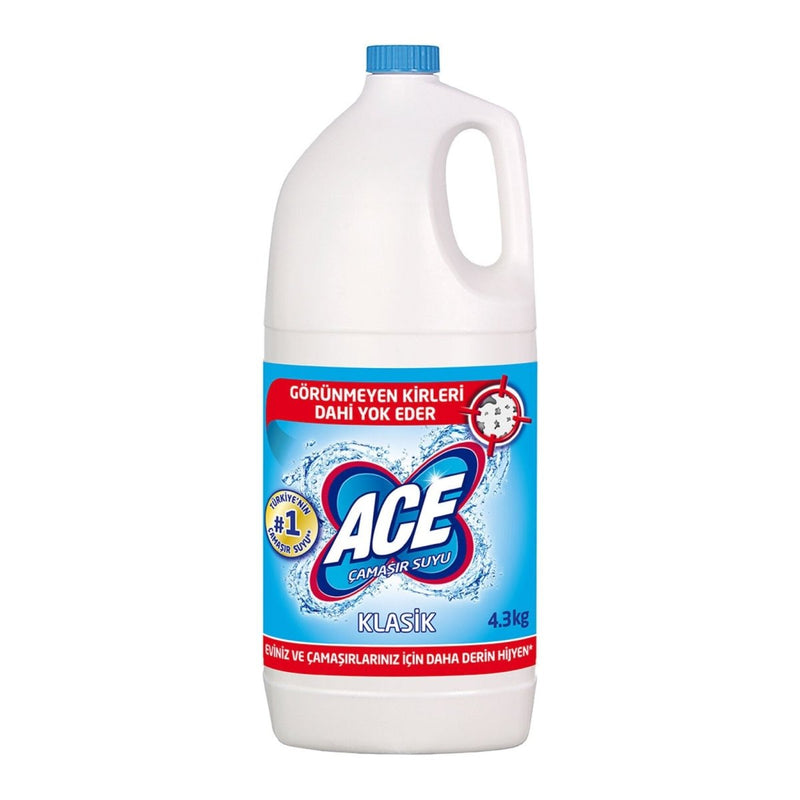 ACE Ultra Pine Scented Laundry & All - Purpose Bleach - Powerful Disinfectant Cleaner 4.3kg - Aladdin Business