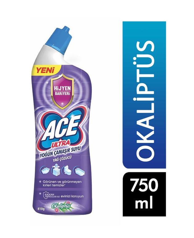 Ace Ultra Power Gel Bleach, Concentrated Floral Scent, 810ml - Aladdin Business