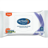 Activex Sensitive Skin Antibacterial Wet Wipes - 50 Count Pack - Aladdin Business