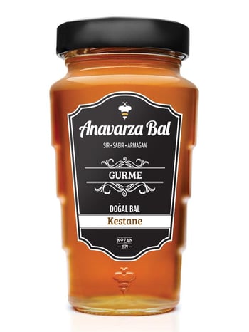 Anavarza Premium Turkish Chestnut Honey 450g - Pure & Robust Gourmet Flavor - Aladdin Business