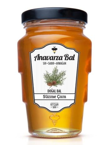 Anavarza Pure Turkish Pine Honey - Premium 220g Jar - Aladdin Business