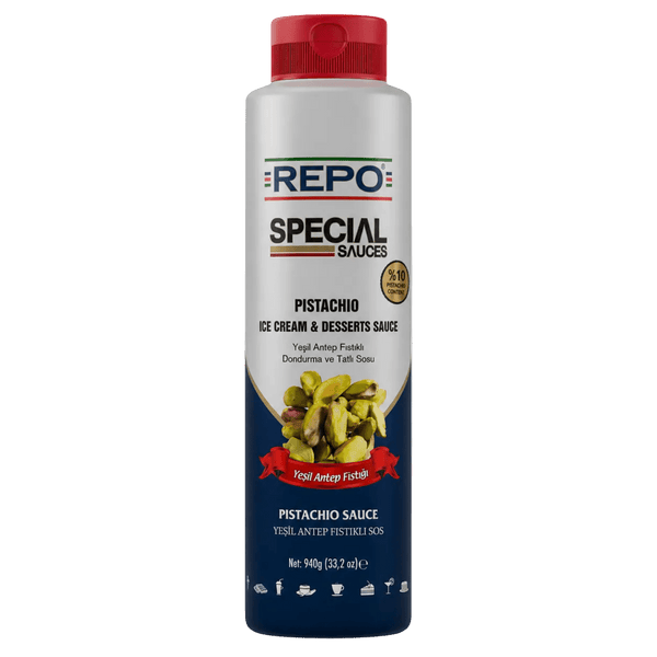 Antep Pistachio Topping Sauce with 10% Pistachio- 940g - Aladdin Business