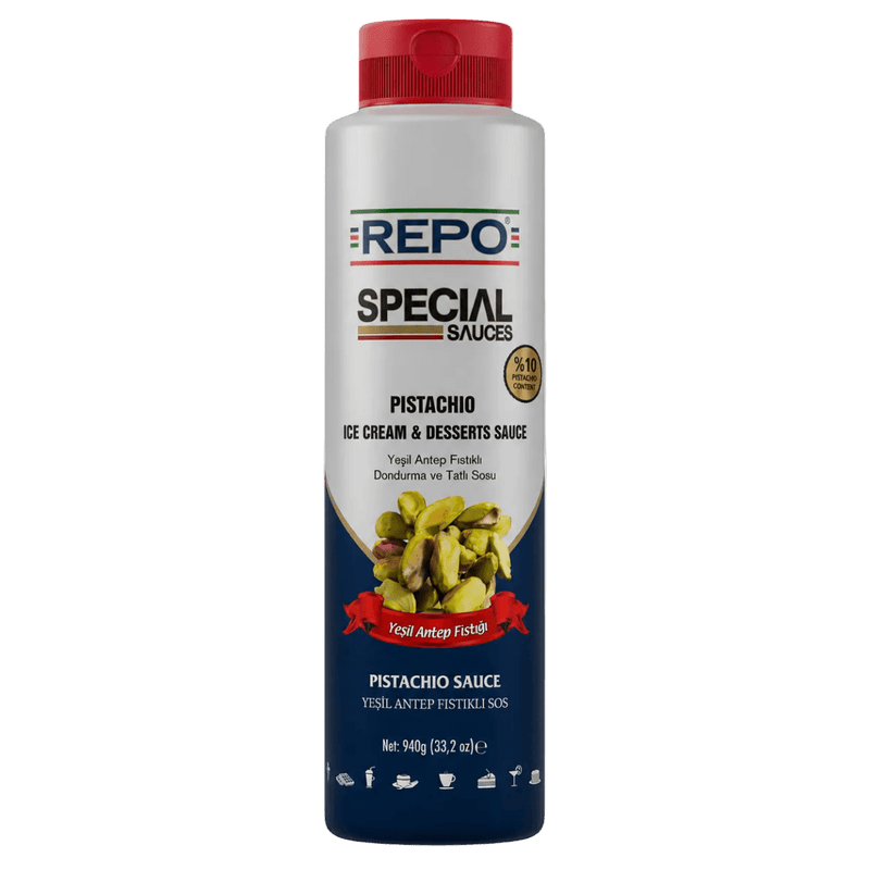 Antep Pistachio Topping Sauce with 10% Pistachio- 940g - Aladdin Business