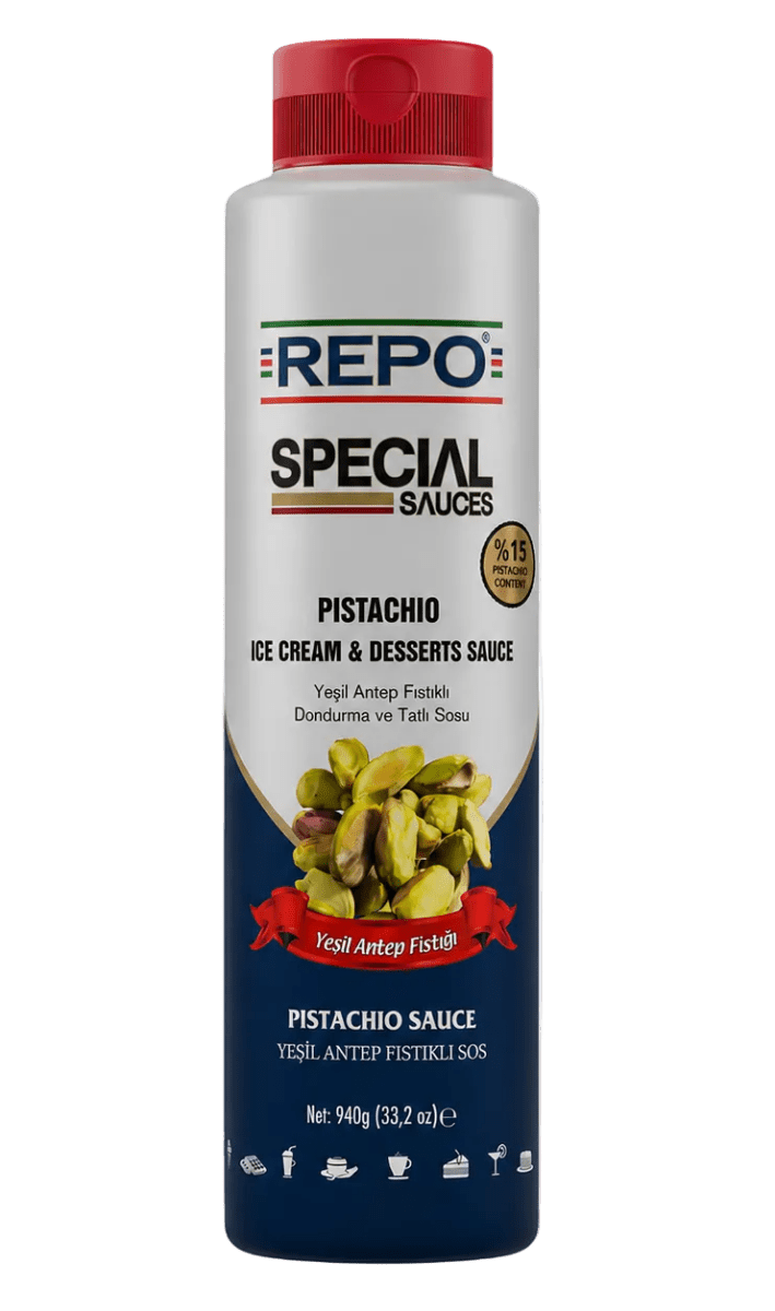 Antep Pistachio Topping Sauce with 15% Pistachio- 940g - Aladdin Business