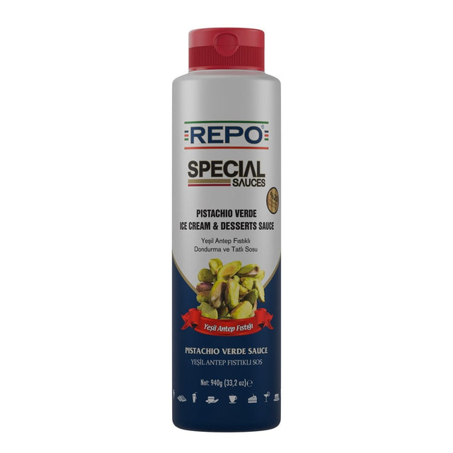 Antep Pistachio Verde Topping Sauce with 20% Pistachio- 940g - Aladdin Business