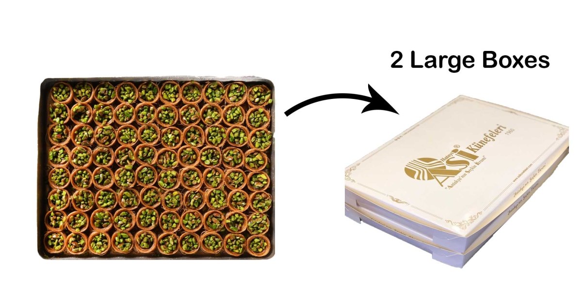 Asi | Bird's Eye Pistachio Kadayif Tray - Aladdin Business