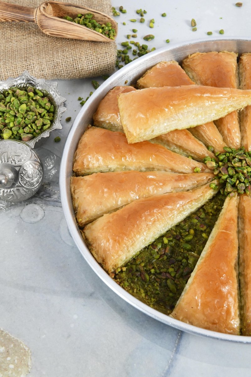 Asi | Carrot Slice Baklava with Pistachio Tray - Aladdin Business
