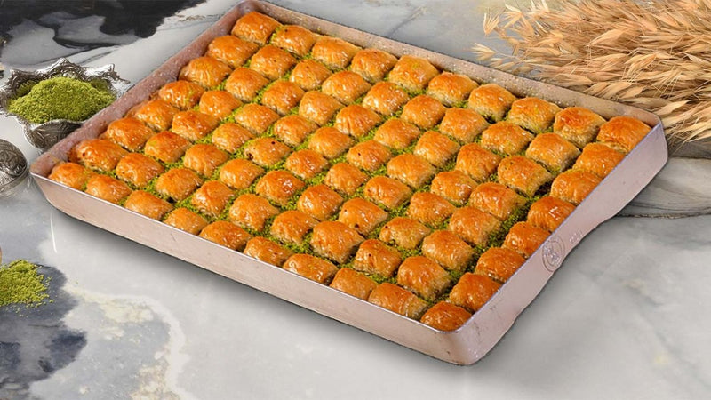 Asi | Lasting Pistachio Baklava Tray - Aladdin Business