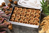 Asi | Nightingale Nest Walnut Baklava in Gift Metal Box - Aladdin Business