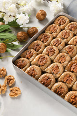 Asi | Nightingale Nest Walnut Baklava Tray - Aladdin Business