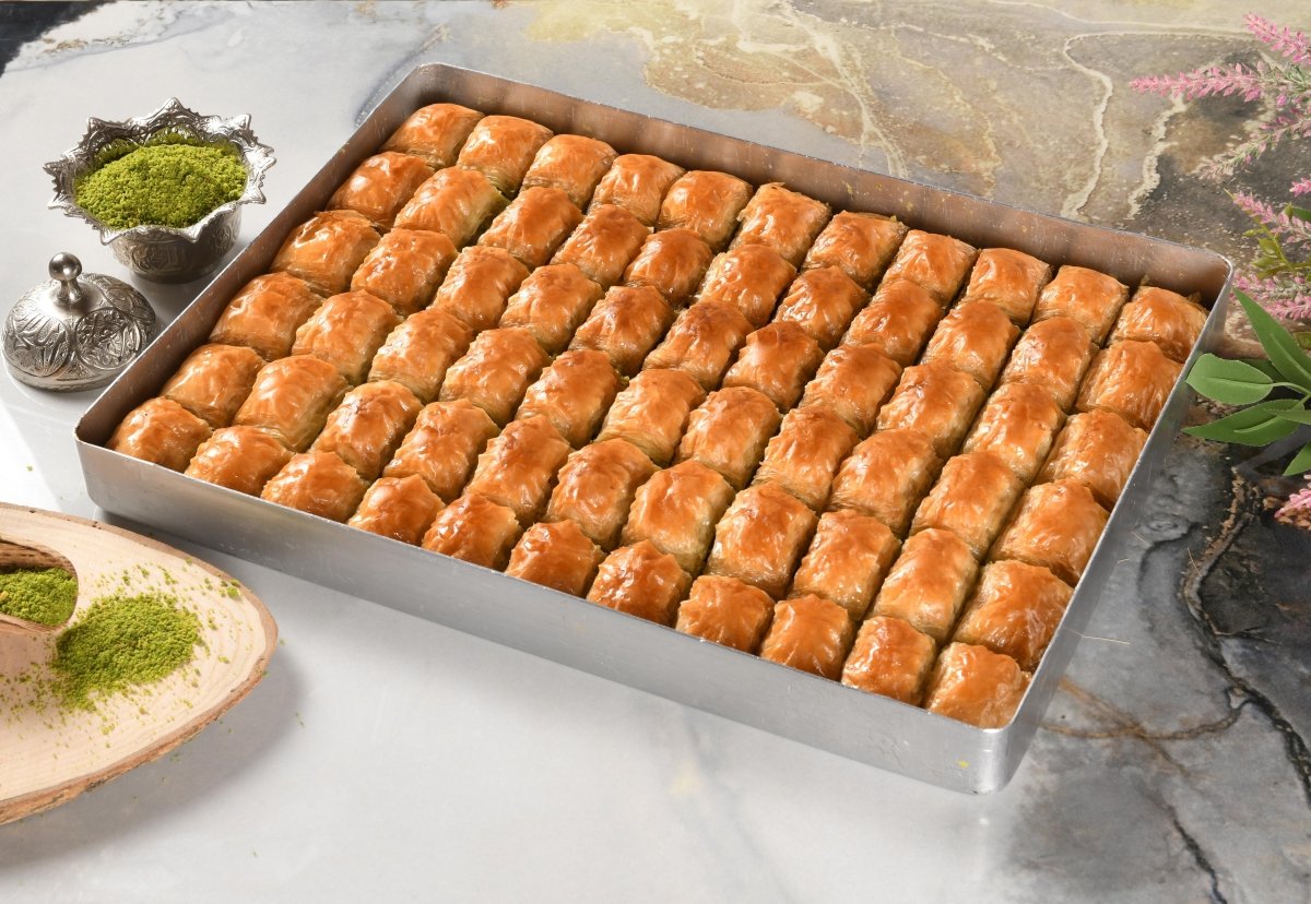 Asi | Pistachio Baklava Tray - Aladdin Business