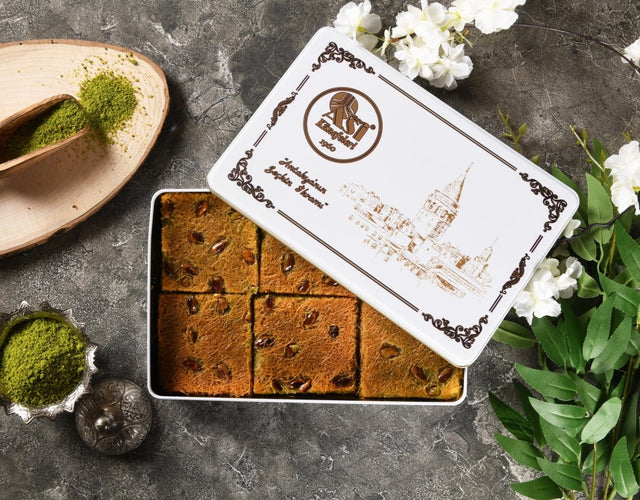 Asi | Pistachio Kadayif in Gift Metal Box - Aladdin Business