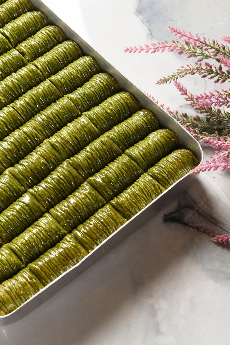 Asi | Pistachio Sarma Baklava Tray - Aladdin Business