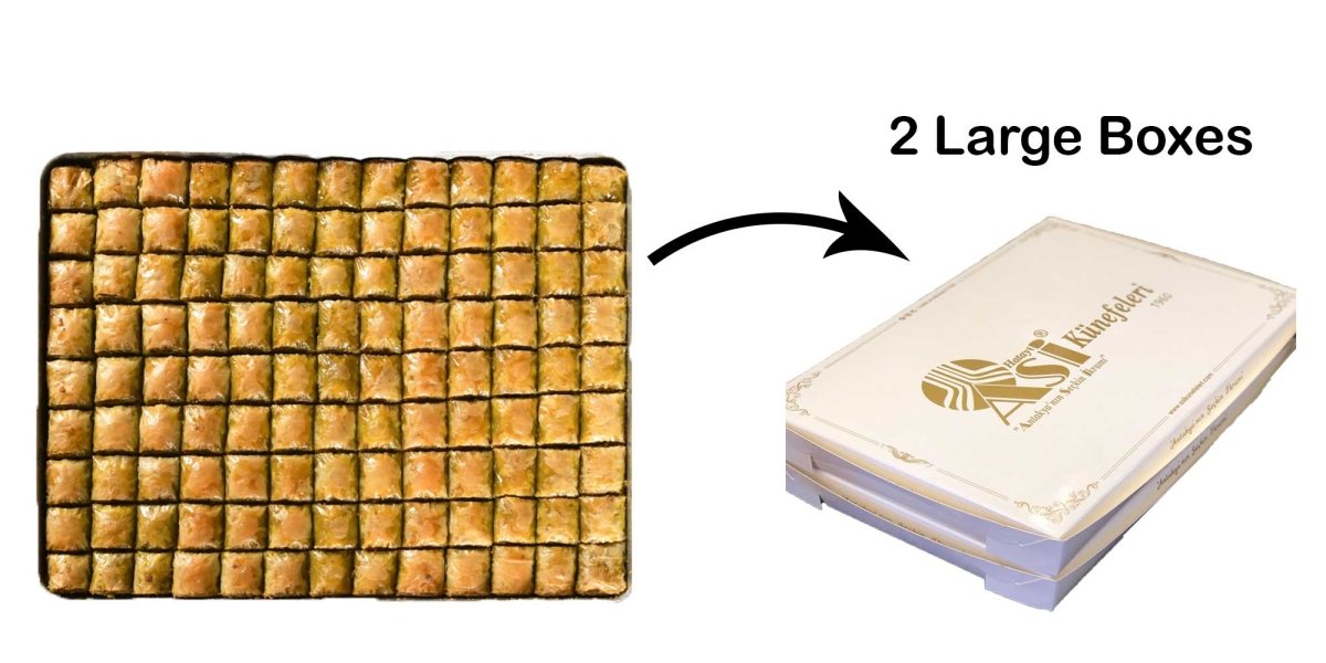 Asi | Special Mini Baklava with Pistachio Tray - Aladdin Business