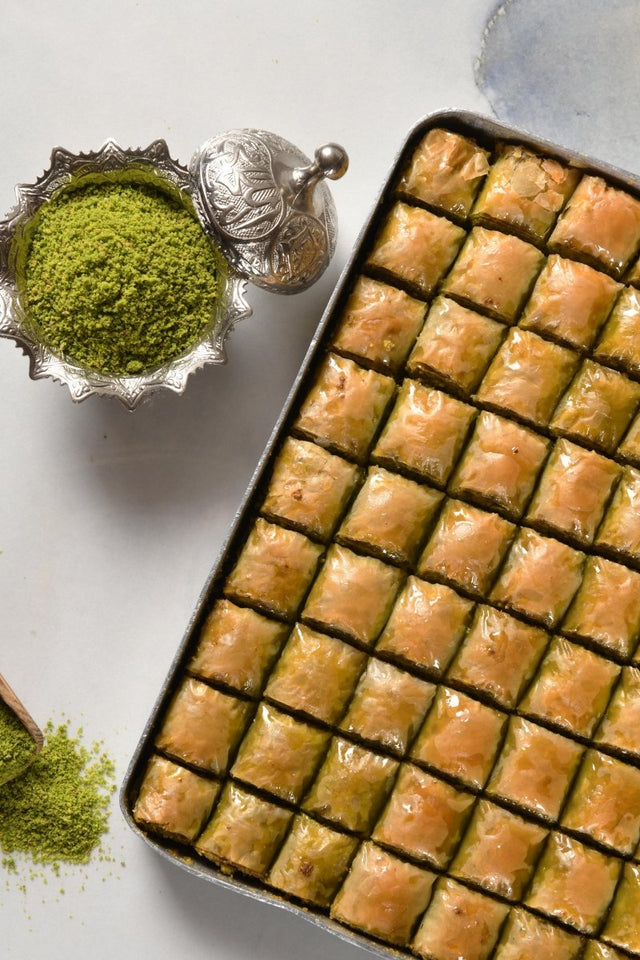 Asi | Special Mini Baklava with Pistachio Tray - Aladdin Business